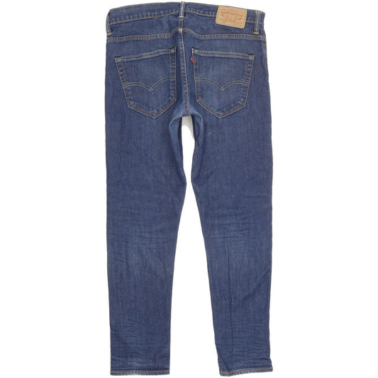 Levi's 520 Men Blue Skinny Slim Stretch Jeans W32 L29