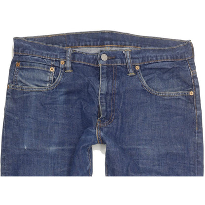 Levi's 520 Men Blue Skinny Slim Stretch Jeans W32 L29