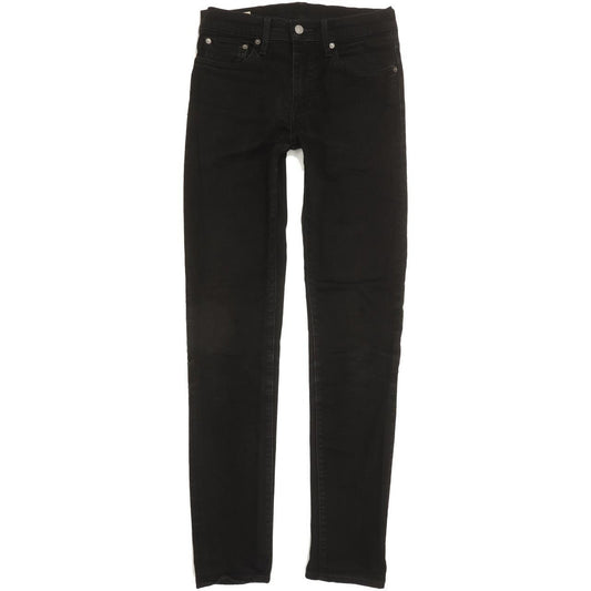 Levi's 512 Men Black Tapered Slim Stretch Jeans W31 L32