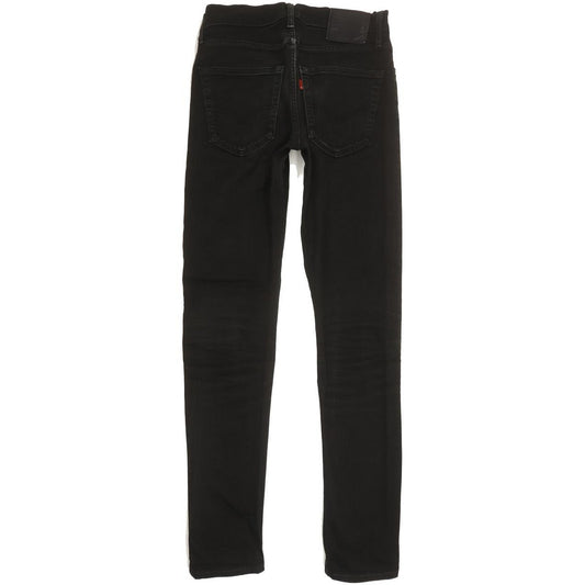 Levi's 512 Men Black Tapered Slim Stretch Jeans W31 L32