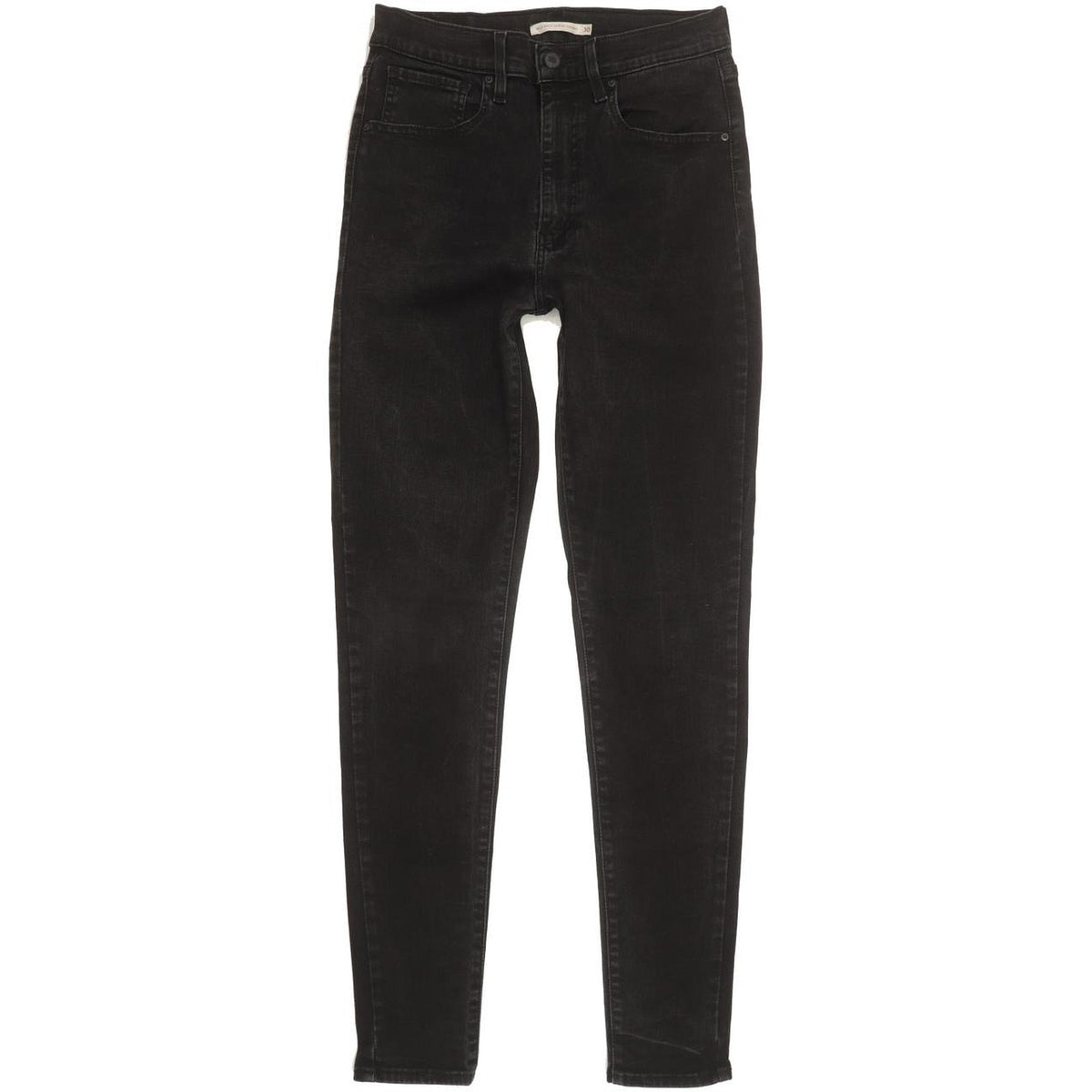 Levi's Mile Black Skinny Slim Stretch Jeans High Waisted W30 L30