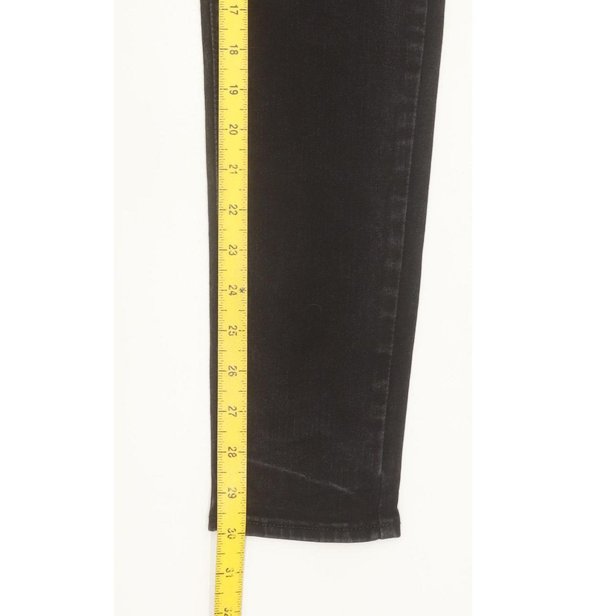 Levi's Mile Black Skinny Slim Stretch Jeans High Waisted W30 L30