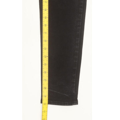 Levi's Mile Black Skinny Slim Stretch Jeans High Waisted W30 L30