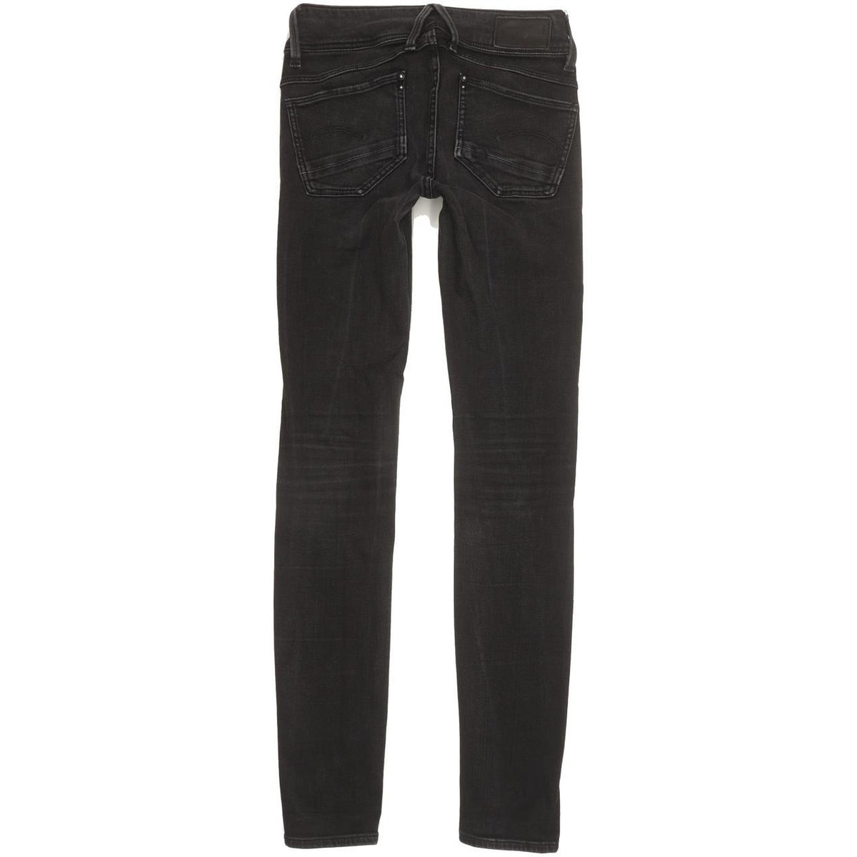 G-Star Lynn Zip Women Black Skinny Slim Stretch Jeans W24 L29
