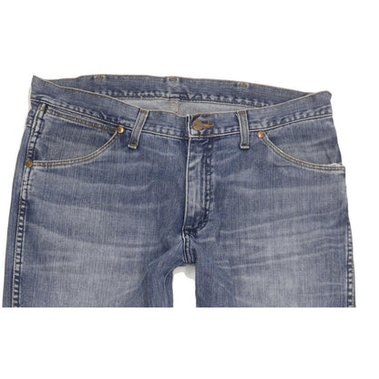 Wrangler Men Blue Straight Regular Jeans W34 L33