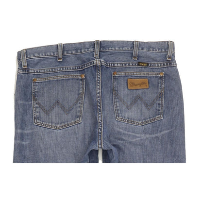 Wrangler Men Blue Straight Regular Jeans W34 L33