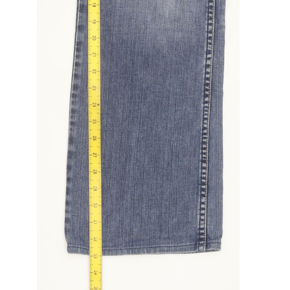 Wrangler Men Blue Straight Regular Jeans W34 L33