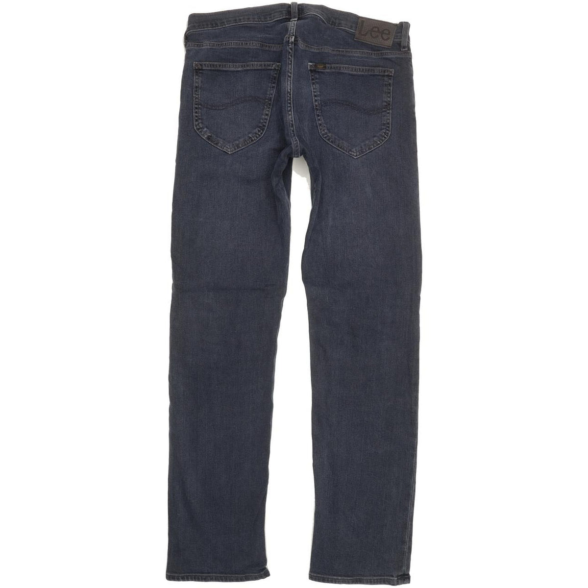 Lee Daren Men Blue Straight Slim Stretch Jeans W34 L33