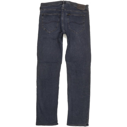 Lee Daren Men Blue Straight Slim Stretch Jeans W34 L33