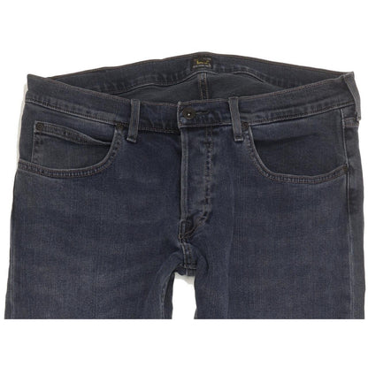 Lee Daren Men Blue Straight Slim Stretch Jeans W34 L33