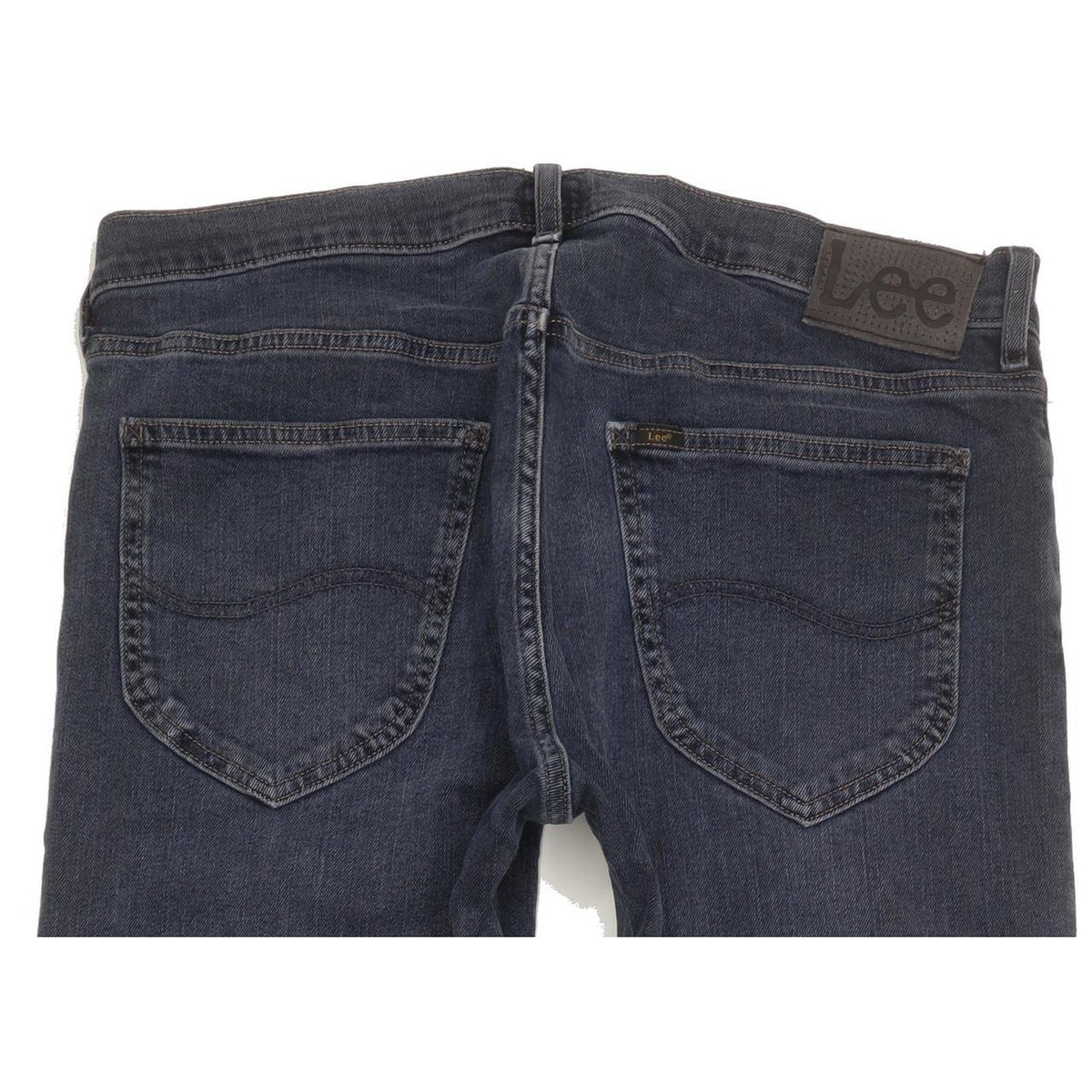 Lee Daren Men Blue Straight Slim Stretch Jeans W34 L33