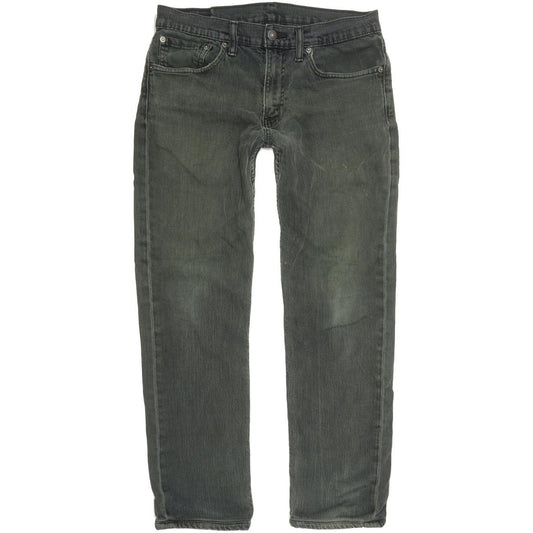 Levi's 511 Men Green Straight Slim Stretch Jeans W31 L27