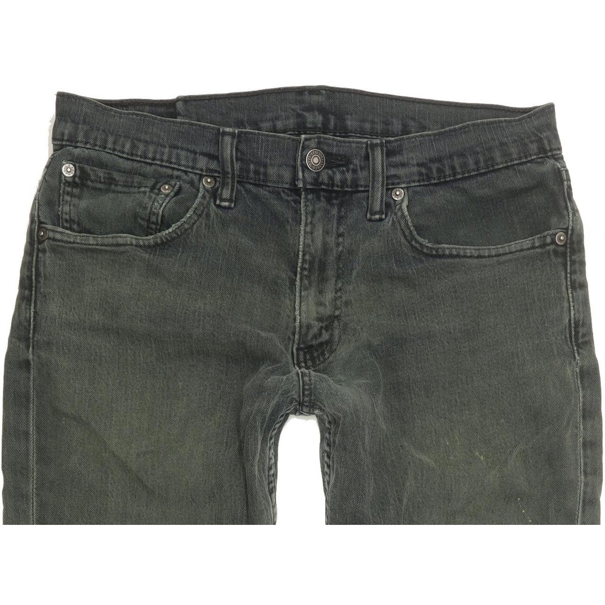Levi's 511 Men Green Straight Slim Stretch Jeans W31 L27