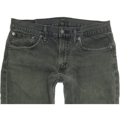 Levi's 511 Men Green Straight Slim Stretch Jeans W31 L27