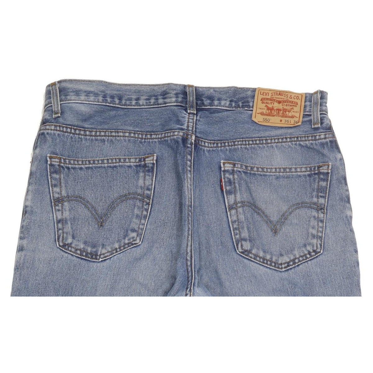 Levi's 550 Men Blue Straight Relaxed Jeans W36 L30