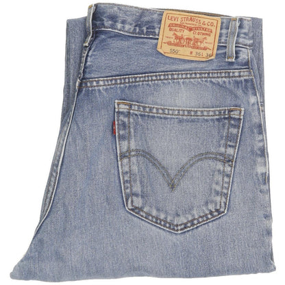 Levi's 550 Men Blue Straight Relaxed Jeans W36 L30