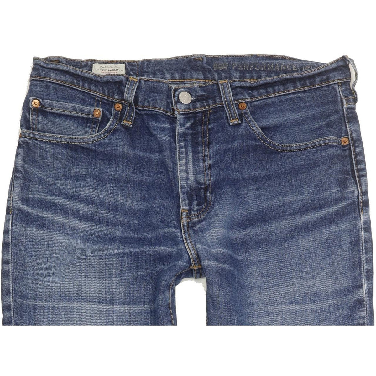 Levi's 511 Men Blue Straight Slim Jeans W33 L31