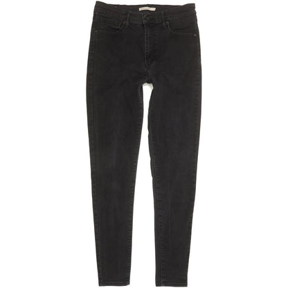 Levi's Mile Black Skinny Slim Stretch Jeans High Waisted W31 L31