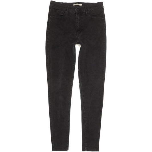 Levi's Mile Black Skinny Slim Stretch Jeans High Waisted W31 L31
