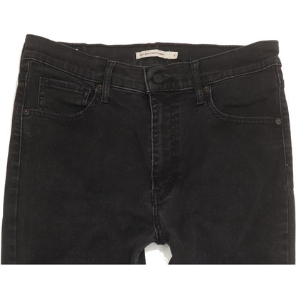 Levi's Mile Black Skinny Slim Stretch Jeans High Waisted W31 L31