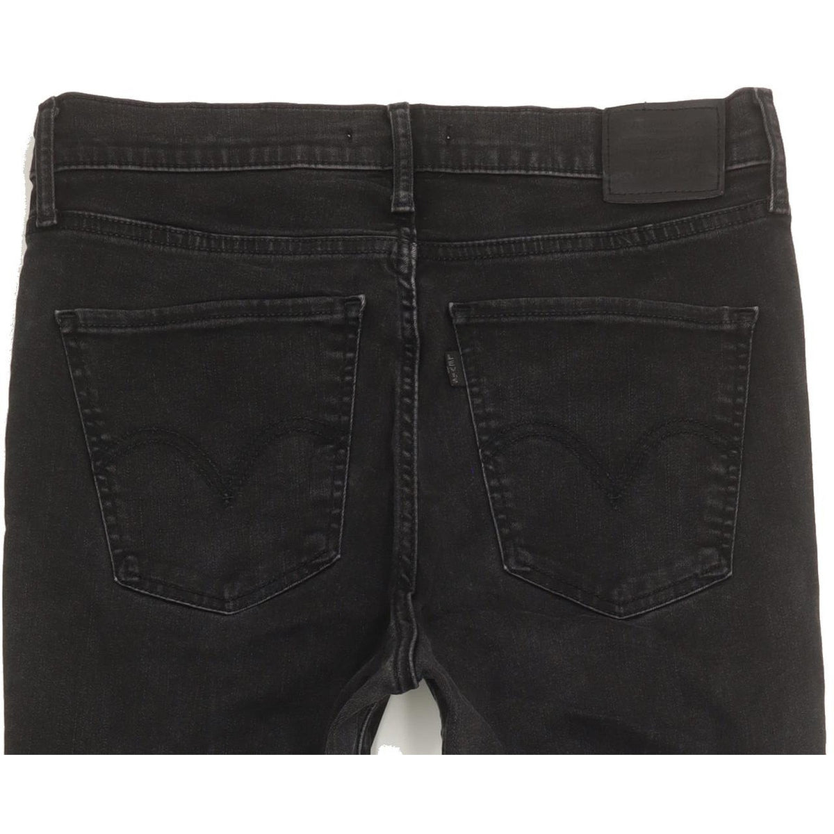 Levi's Mile Black Skinny Slim Stretch Jeans High Waisted W31 L31