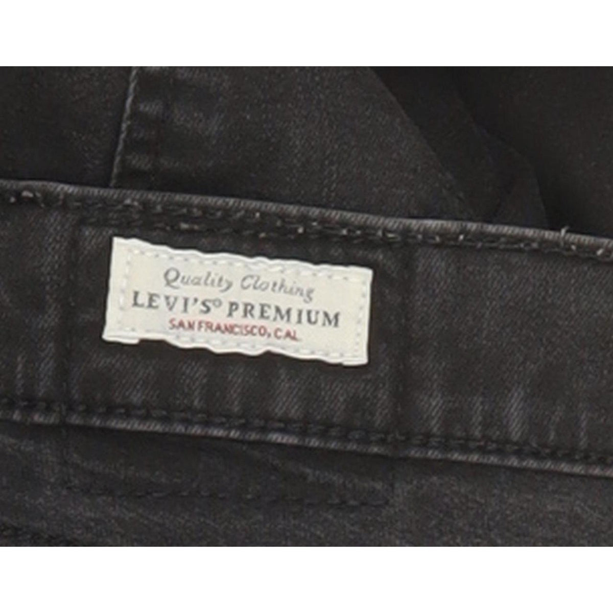 Levi's Mile Black Skinny Slim Stretch Jeans High Waisted W31 L31