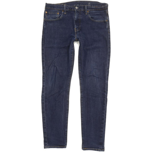Levi's 512 Men Blue Tapered Slim Jeans W32 L29