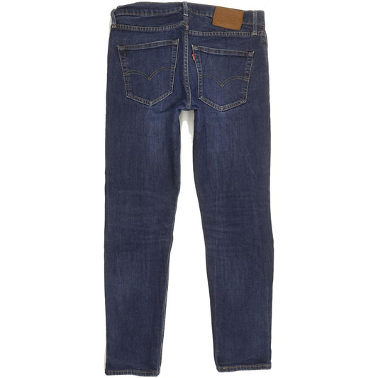 Levi's 512 Men Blue Tapered Slim Jeans W32 L29