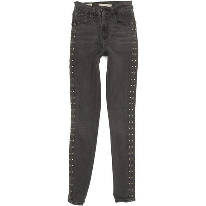Levi's Mile Women Grey Skinny Slim Stretch Jeans W23 L30