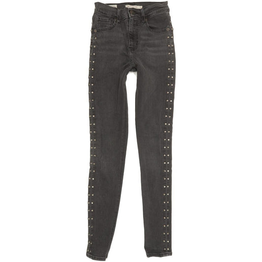 Levi's Mile Women Grey Skinny Slim Stretch Jeans W23 L30