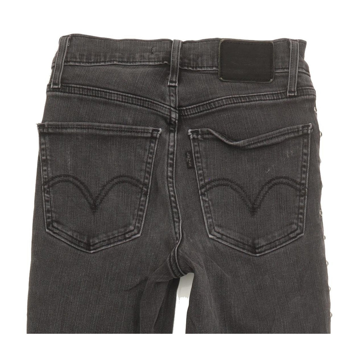 Levi's Mile Women Grey Skinny Slim Stretch Jeans W23 L30