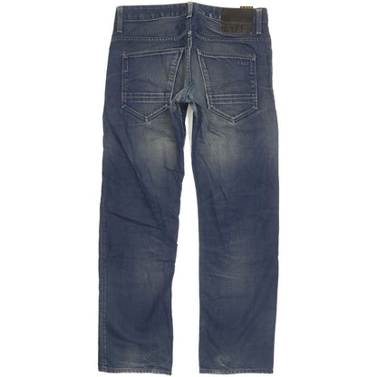 G-Star Morris Low Men Blue Straight Slim Jeans W31 L29