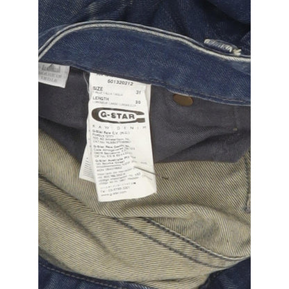 G-Star Morris Low Men Blue Straight Slim Jeans W31 L29