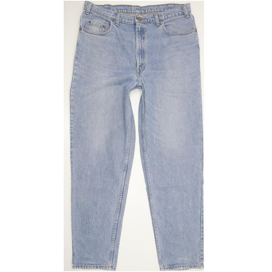Levi's 532 Blue Tapered Relaxed Mom Jeans High Waisted W37 L31