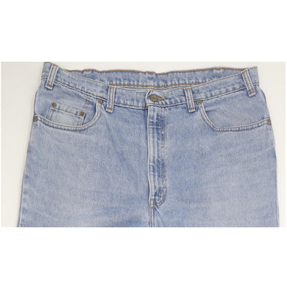 Levi's 532 Blue Tapered Relaxed Mom Jeans High Waisted W37 L31