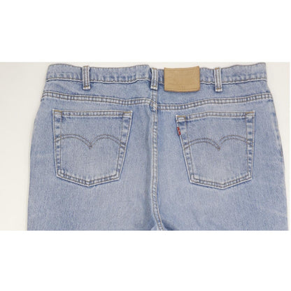 Levi's 532 Blue Tapered Relaxed Mom Jeans High Waisted W37 L31