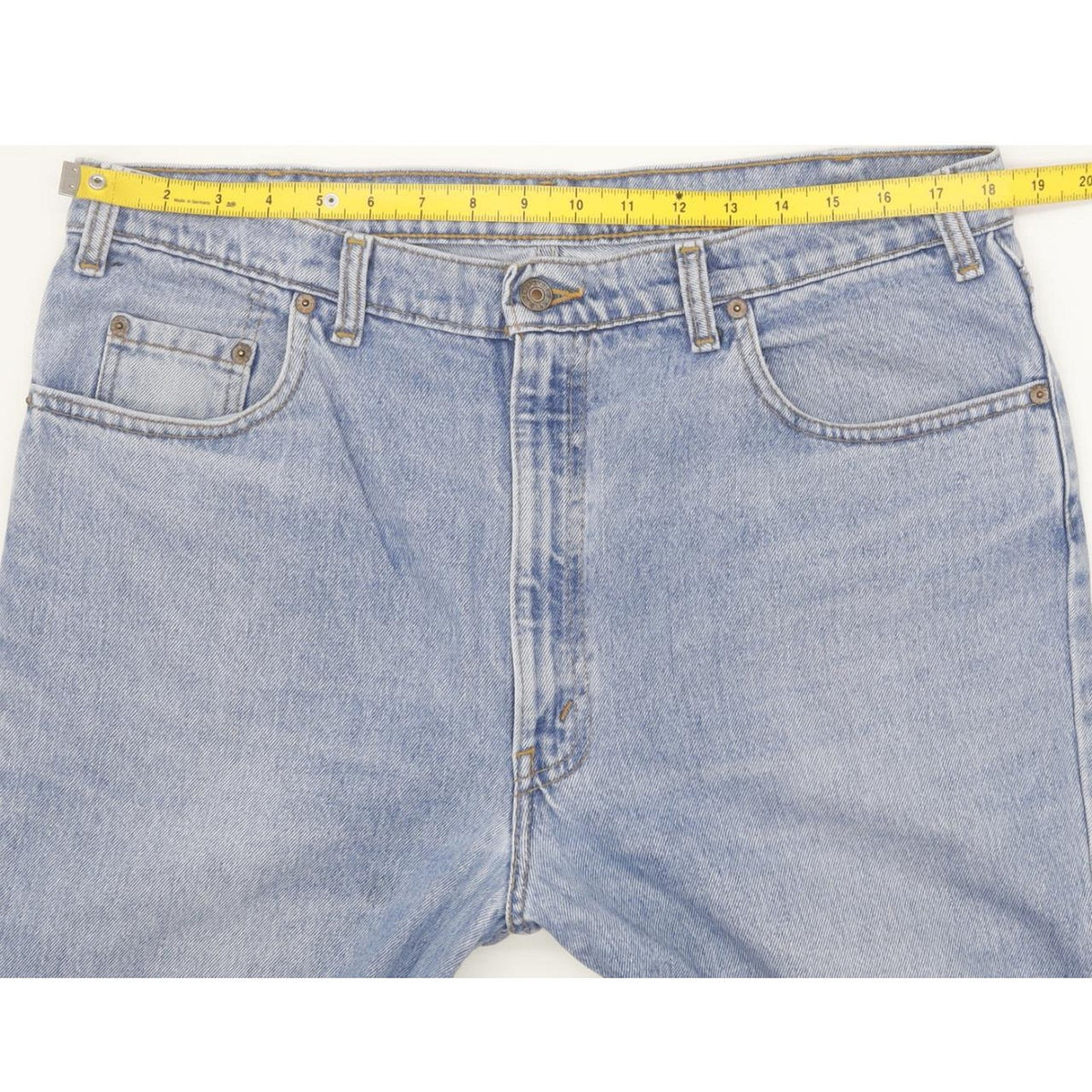 Levi's 532 Blue Tapered Relaxed Mom Jeans High Waisted W37 L31