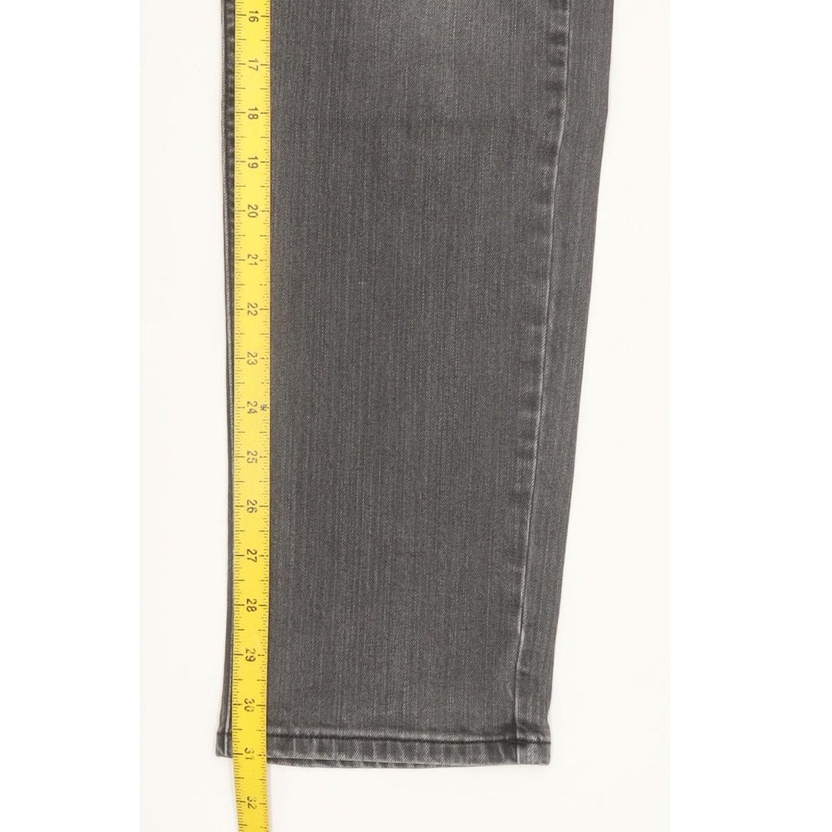 Lee Men Grey Straight Regular Stretch Jeans W34 L31