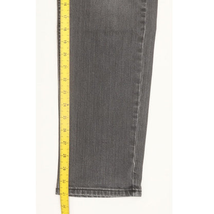 Lee Men Grey Straight Regular Stretch Jeans W34 L31