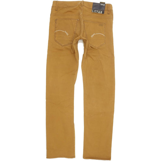 G-Star Morris Low Men Beige Straight Slim Stretch Jeans W29 L32