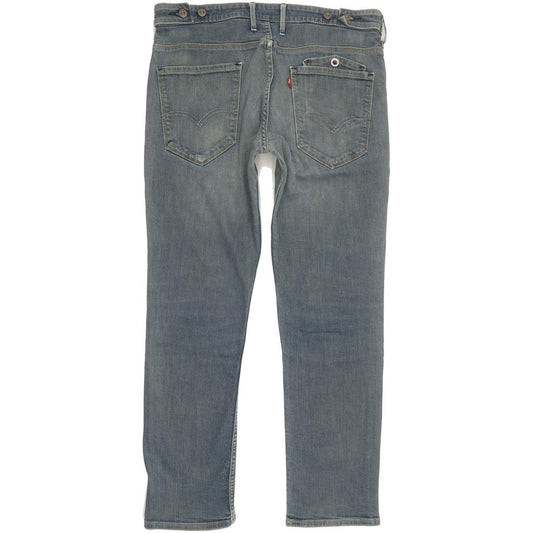Levi's Men Blue Straight Regular Stretch Jeans W34 L28
