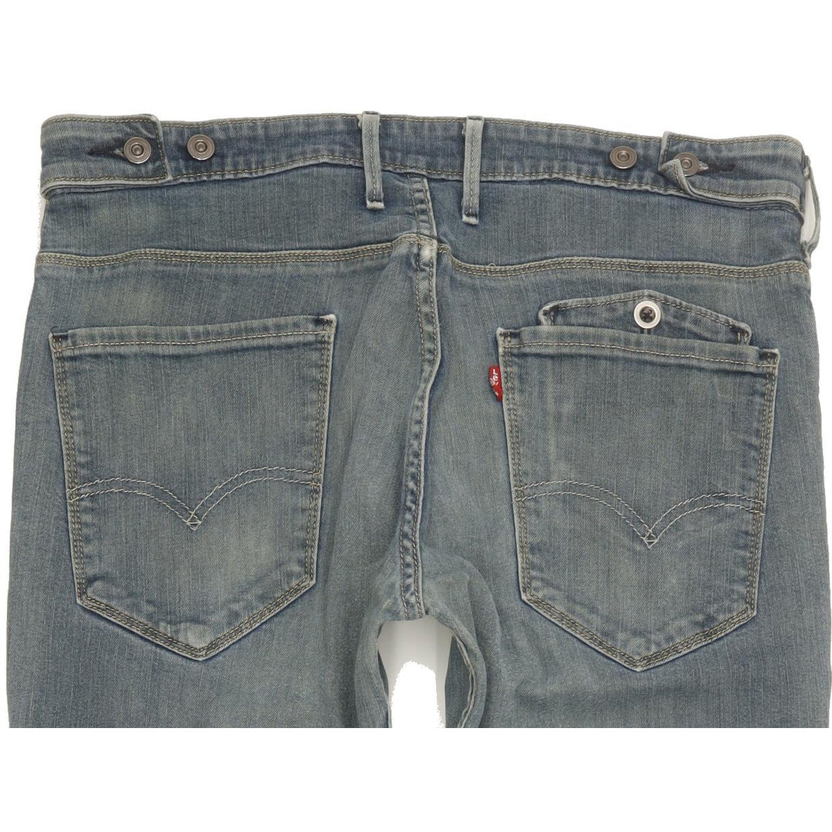 Levi's Men Blue Straight Regular Stretch Jeans W34 L28