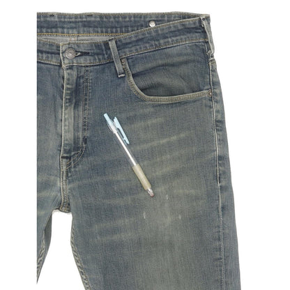 Levi's Men Blue Straight Regular Stretch Jeans W34 L28