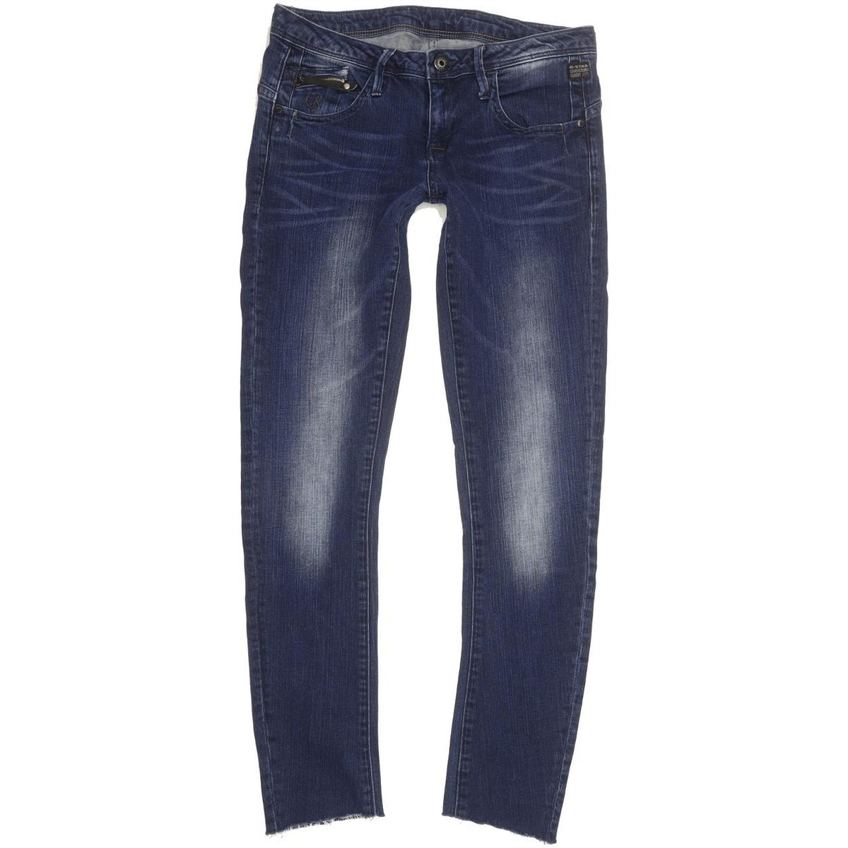 G-Star New Ocean Women Blue Skinny Slim Stretch Jeans W29 L29