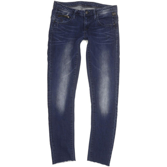 G-Star New Ocean Women Blue Skinny Slim Stretch Jeans W29 L29