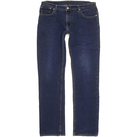 Levi's 511 Men Blue Straight Regular Jeans W34 L33