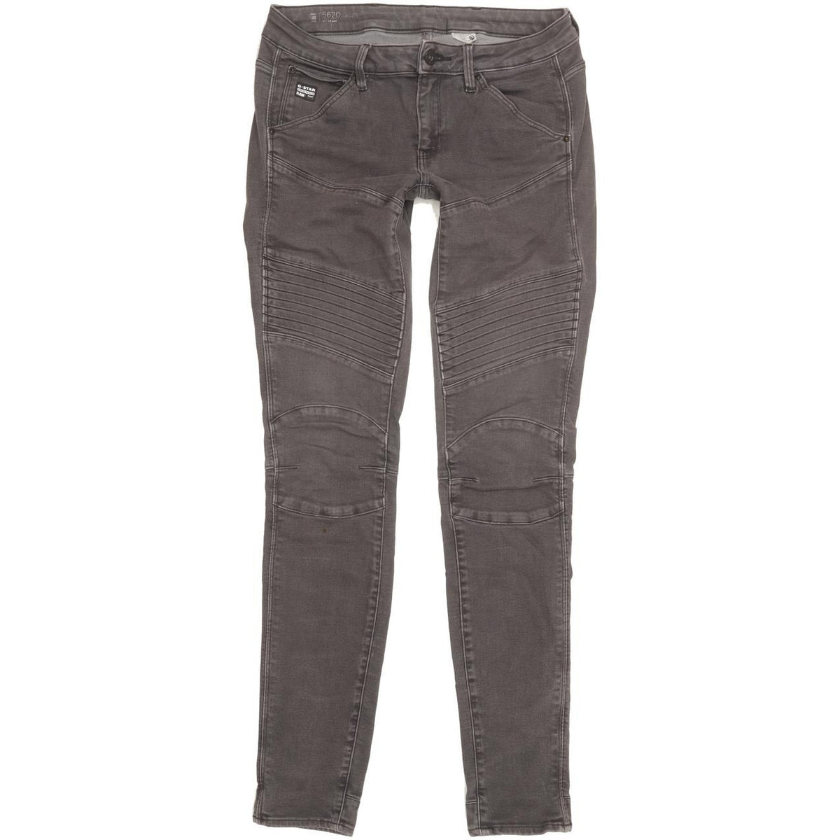 G-Star 5620 Custom Women Grey Skinny Slim Stretch Jeans W29 L32