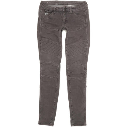 G-Star 5620 Custom Women Grey Skinny Slim Stretch Jeans W29 L32
