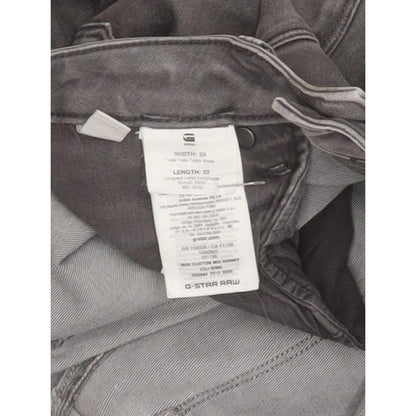 G-Star 5620 Custom Women Grey Skinny Slim Stretch Jeans W29 L32