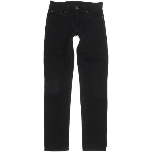 Levi's 511 Men Black Straight Slim Stretch Jeans W30 L33